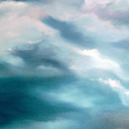 Titel: Palermo, Öl auf Leinwand 1995, Wolken, Wolkenmalerei, Cloud Spotting, Clouds