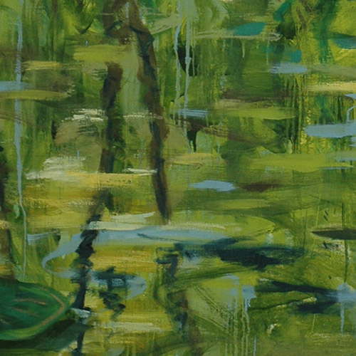 Titel: When I paint my masterpiece, Öl auf Leinwand 2008, Landschaft, Landschaftsmalerei, großformatige Malerei